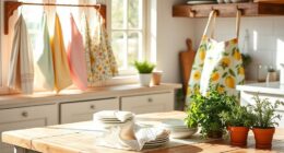 spring kitchen linen styles