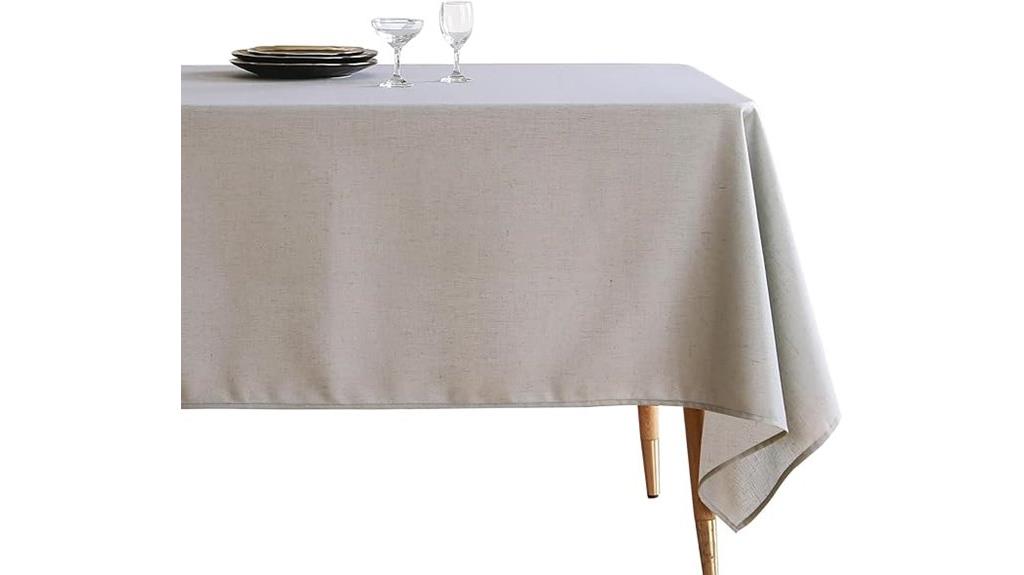 square silver tablecloth 67x67