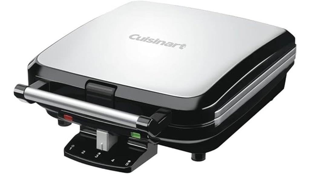 stainless steel belgian waffle maker