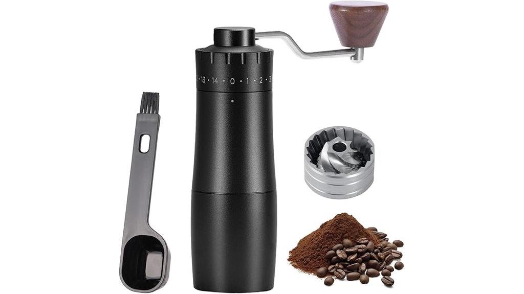 stainless steel burr grinder