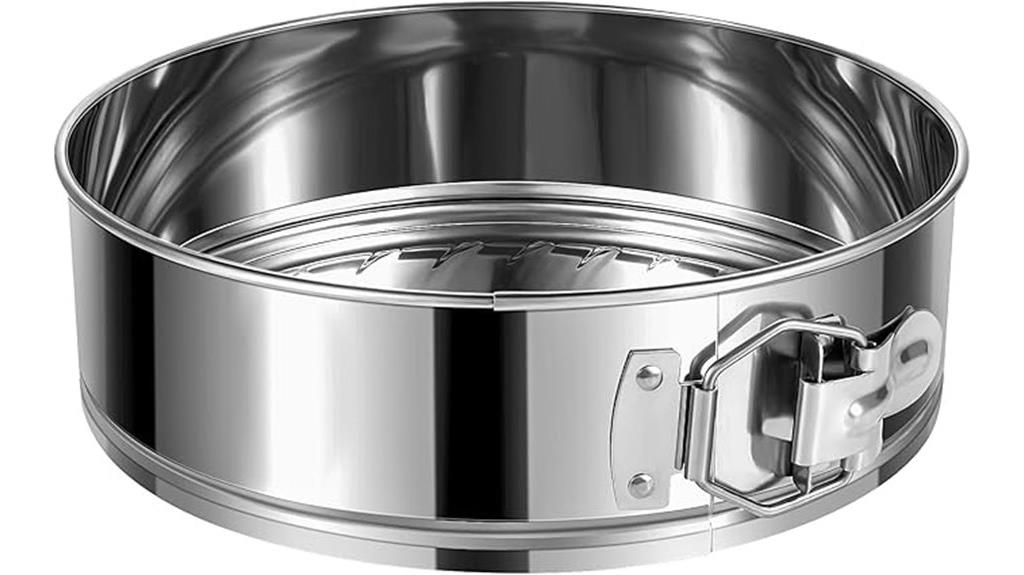 stainless steel cake pan