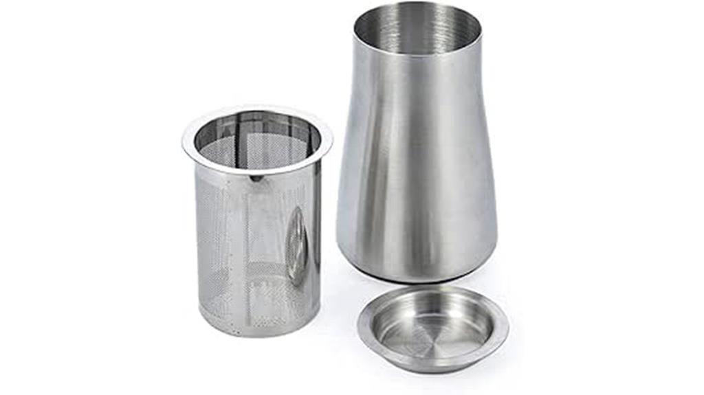 stainless steel coffee sifter