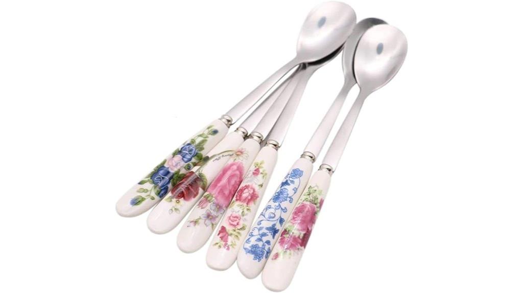 stainless steel coffee spoons