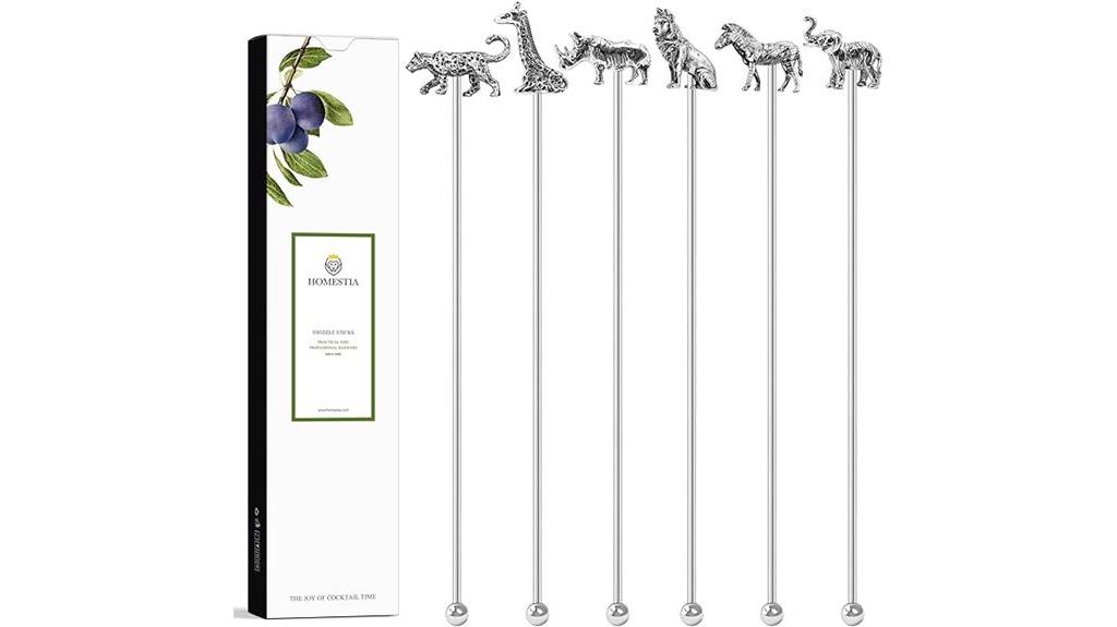 stainless steel coffee stirrers