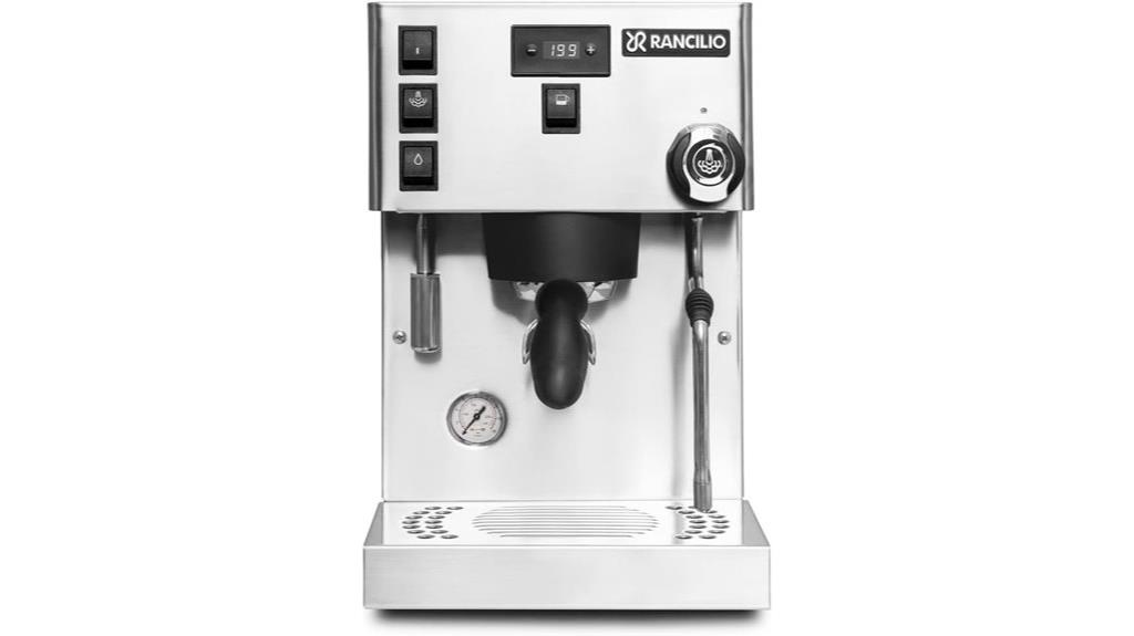 stainless steel espresso machine