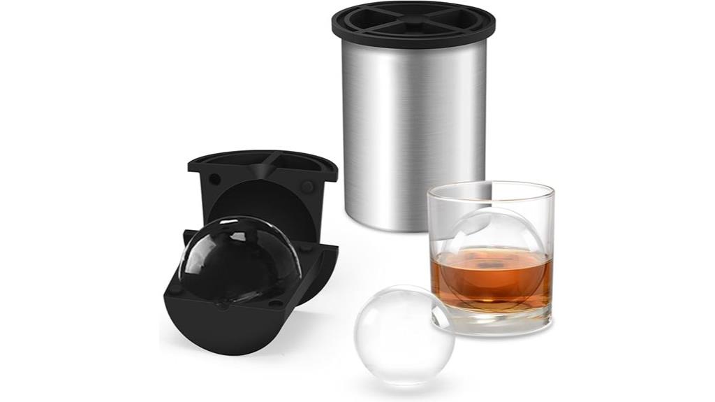stainless steel ice maker