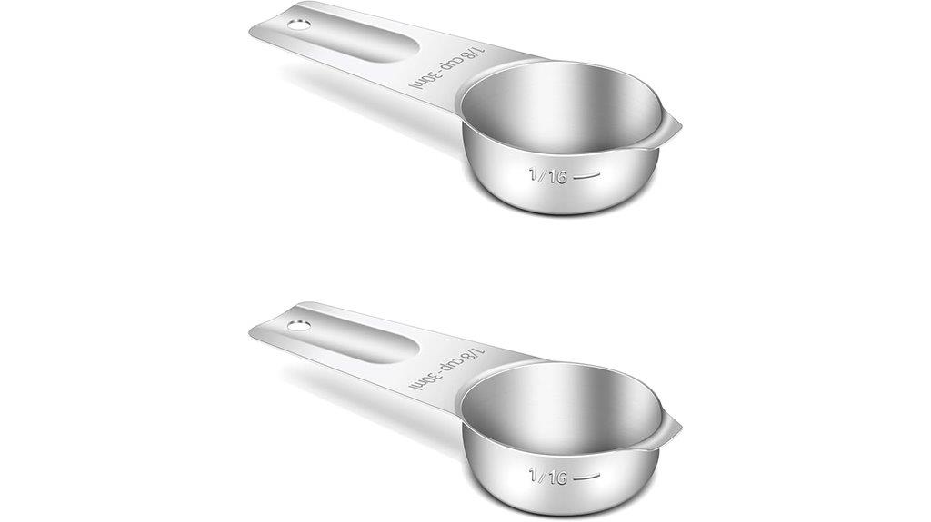 stainless steel measuring cups