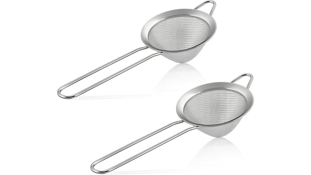 stainless steel mesh strainers