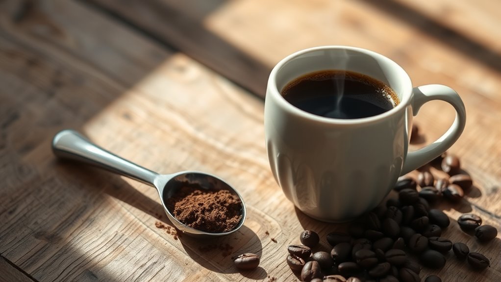 standard coffee cup size