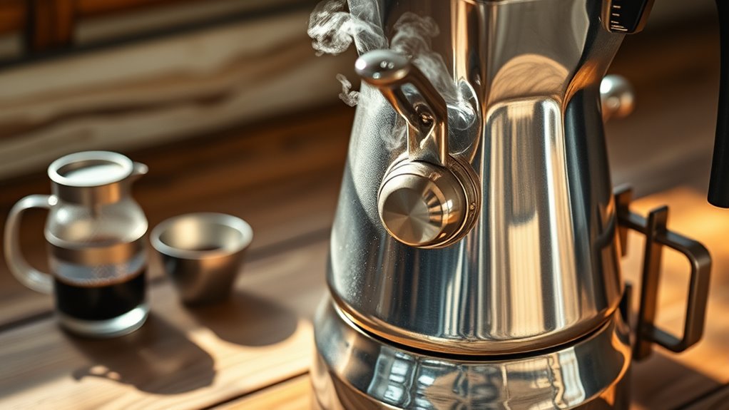 steam pressure brewing process