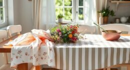 stylish summer kitchen linens