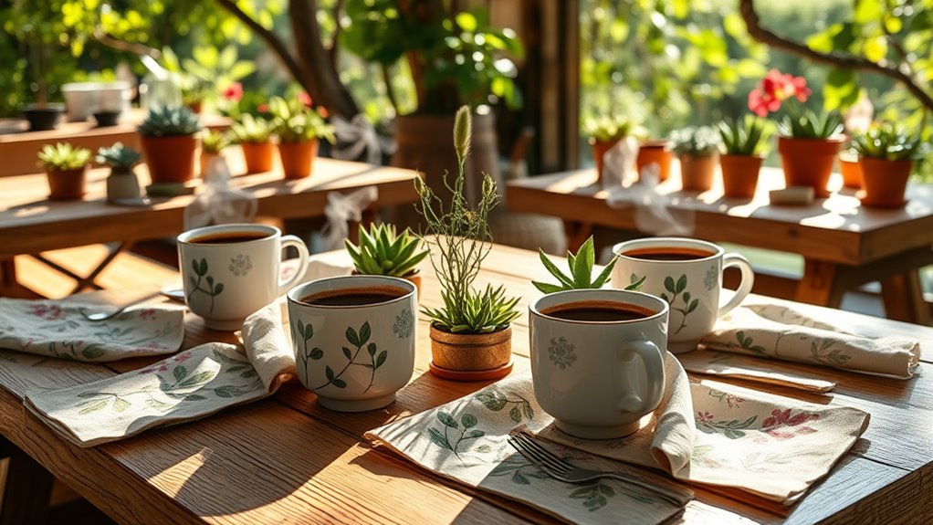 sustainable coffee party essentials
