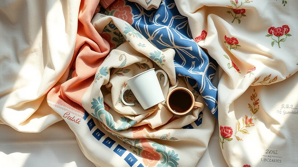 sustainable luxurious coffee linens