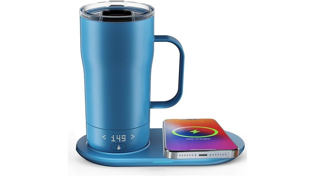 temperature controlled coffee mug
