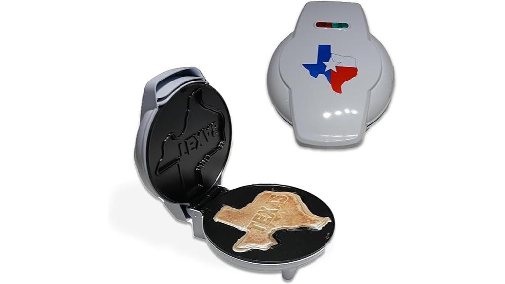texas shaped waffle maker