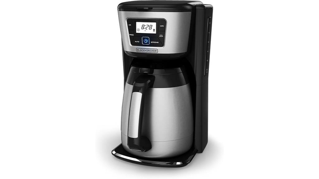 thermal coffee maker 12 cup