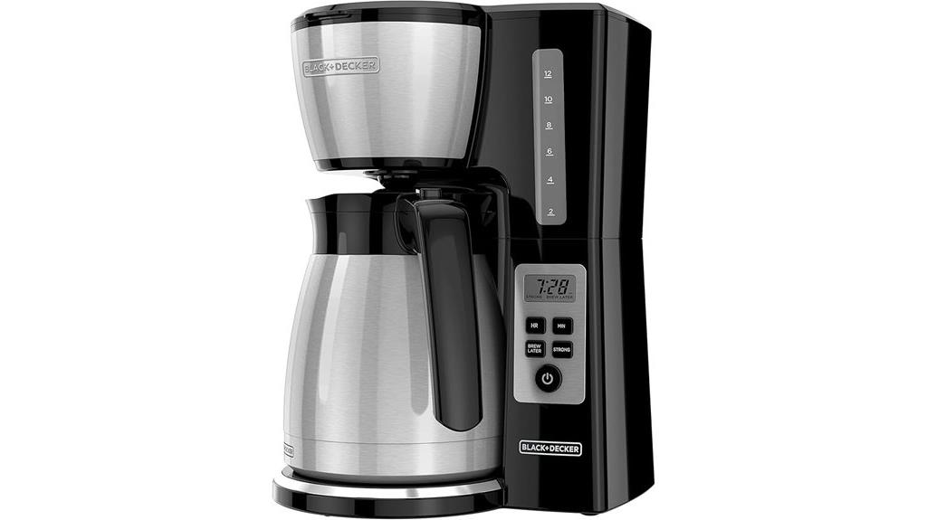 thermal programmable coffee maker