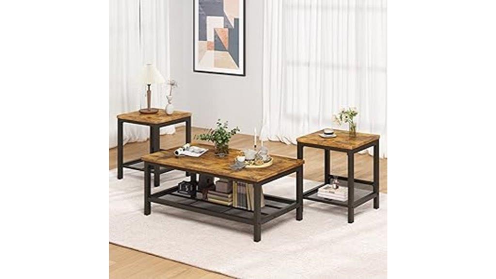 three piece living room set