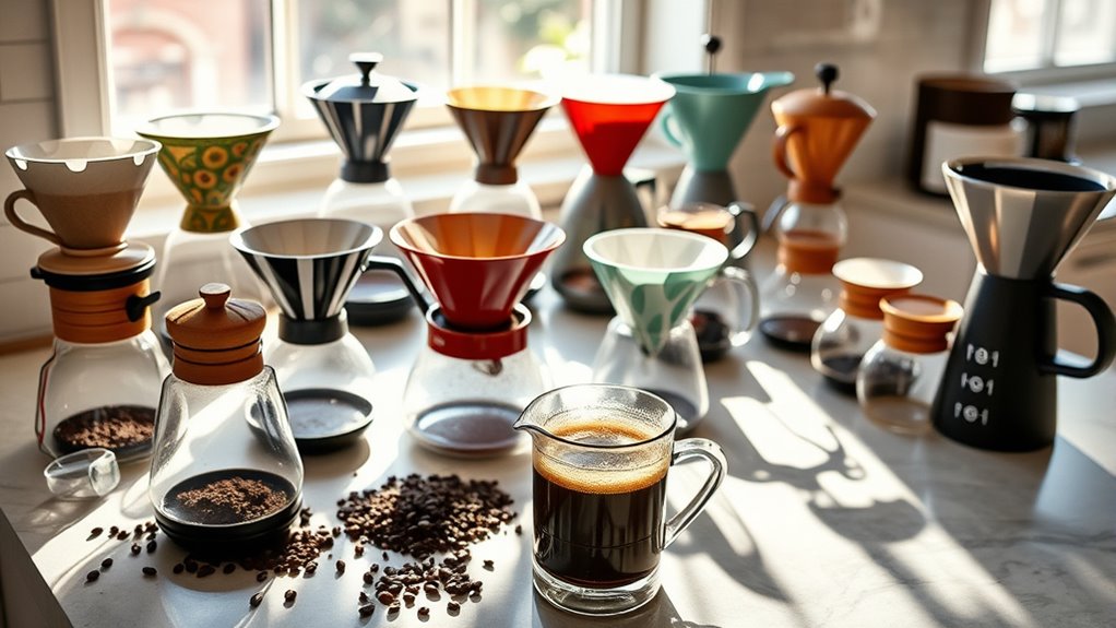 top pour over coffee makers