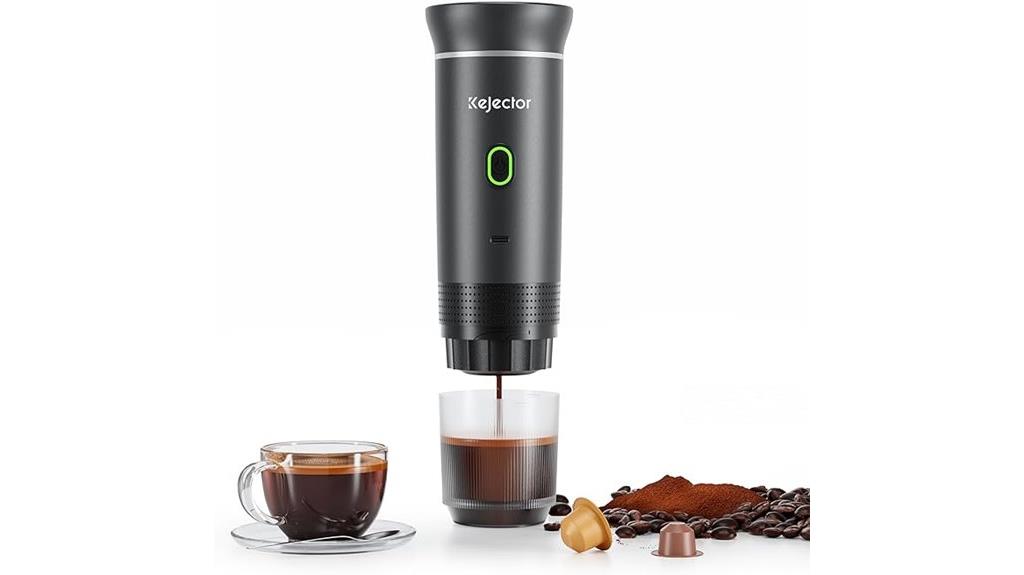 travel friendly espresso machine