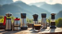 travel friendly espresso makers