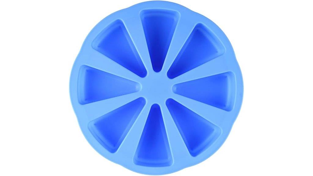 triangle silicone cake mold