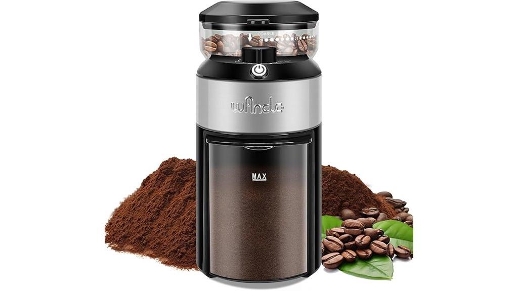 versatile coffee grinding options