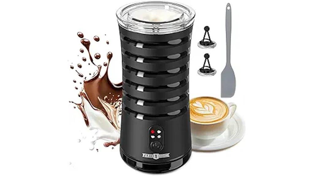 versatile milk frothing appliance