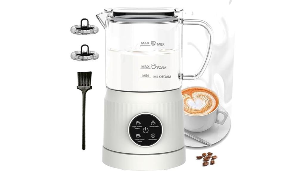 versatile milk frothing device