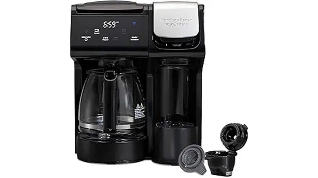 versatile two way coffee maker