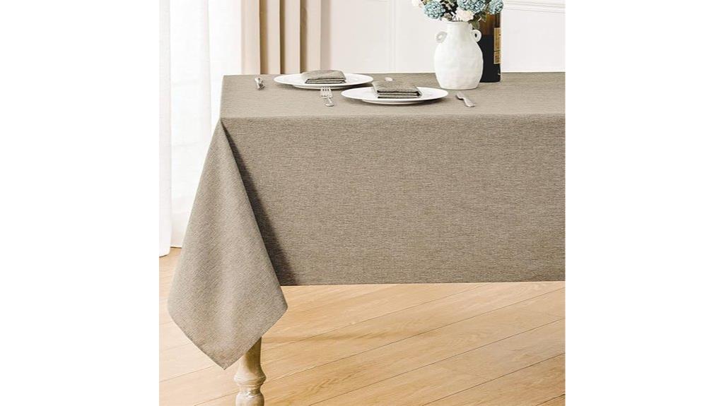 waterproof stain resistant tablecloth