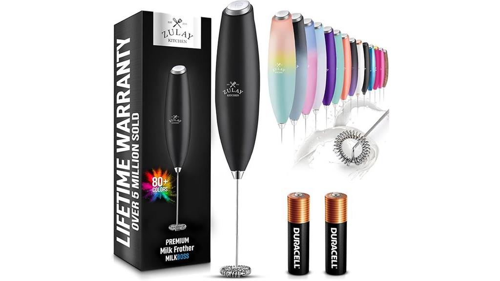 zulay kitchen milk frother