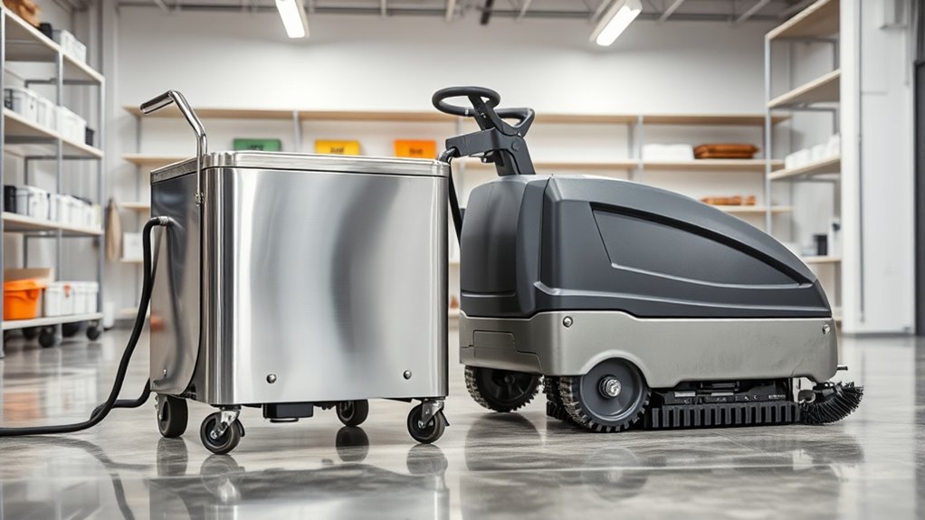 cleaning equipment comparison