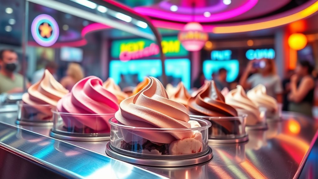 commercial ice cream trends