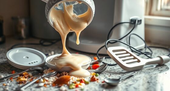 common ice cream machine errors