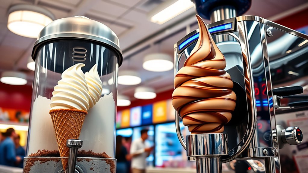 comparison of soft serve systems