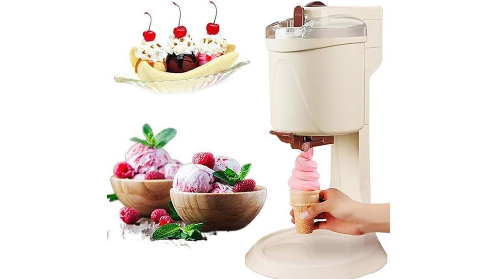 countertop soft serve ice cream machine