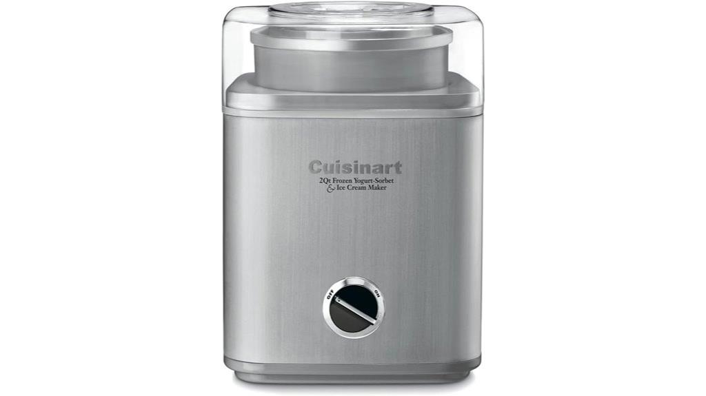 cuisinart freezer bowl ice cream