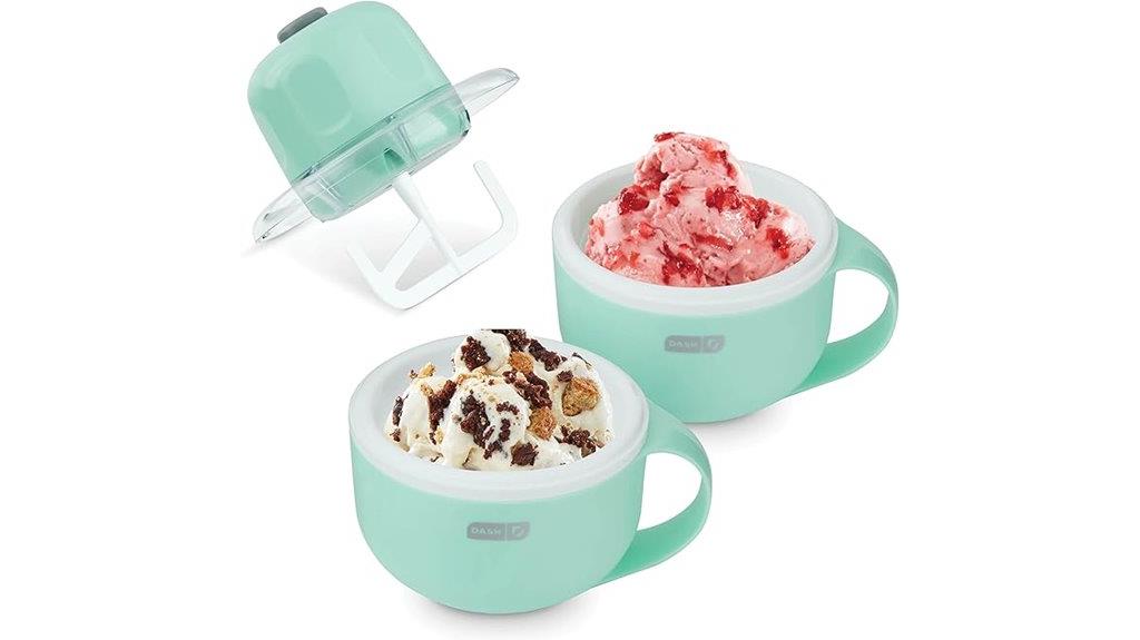 dual bowl ice cream maker