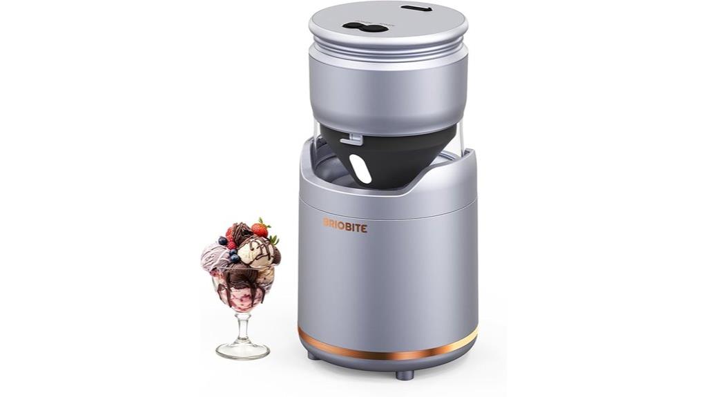 electric gelato frozen yogurt maker