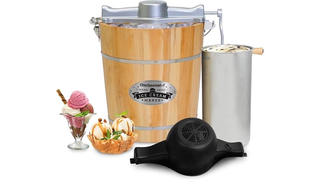 elite gourmet ice cream maker