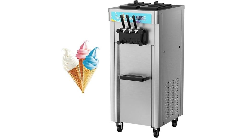 high capacity ice cream machine