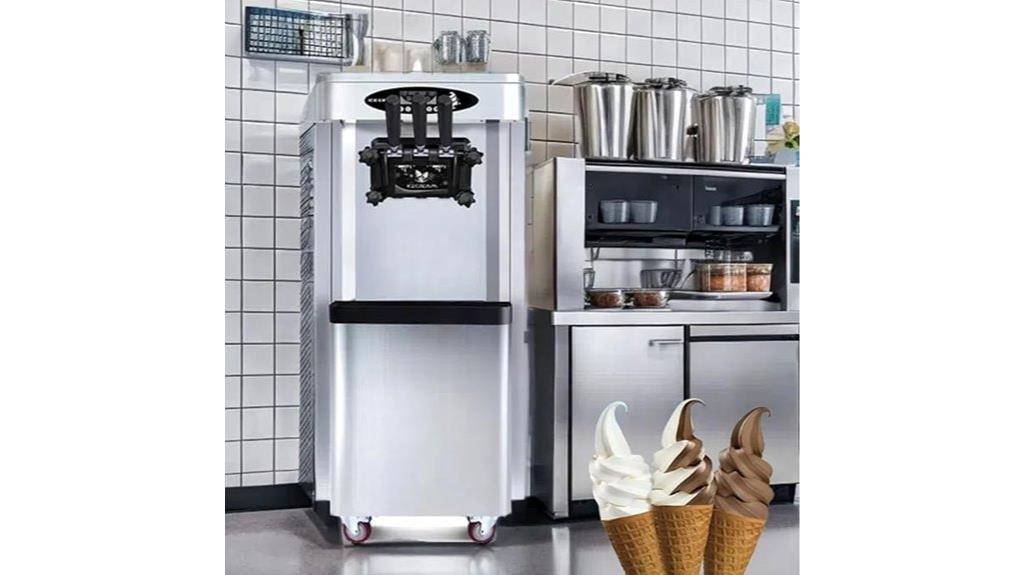 high powered commercial ice cream maker