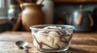 homemade ice cream spoilage