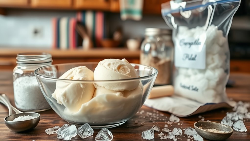 homemade ice cream success