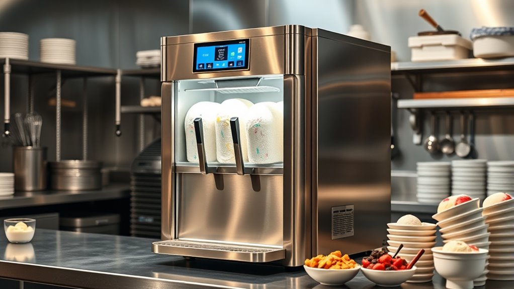 ice cream machine selection factors