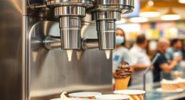 ice cream machine speed