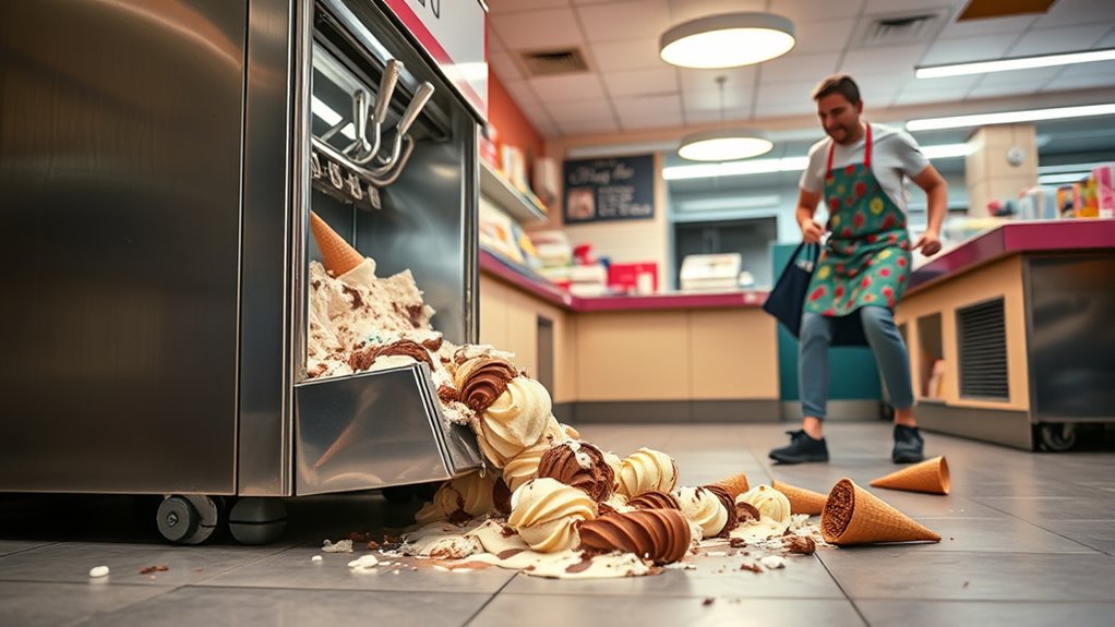 ice cream machine troubleshooting