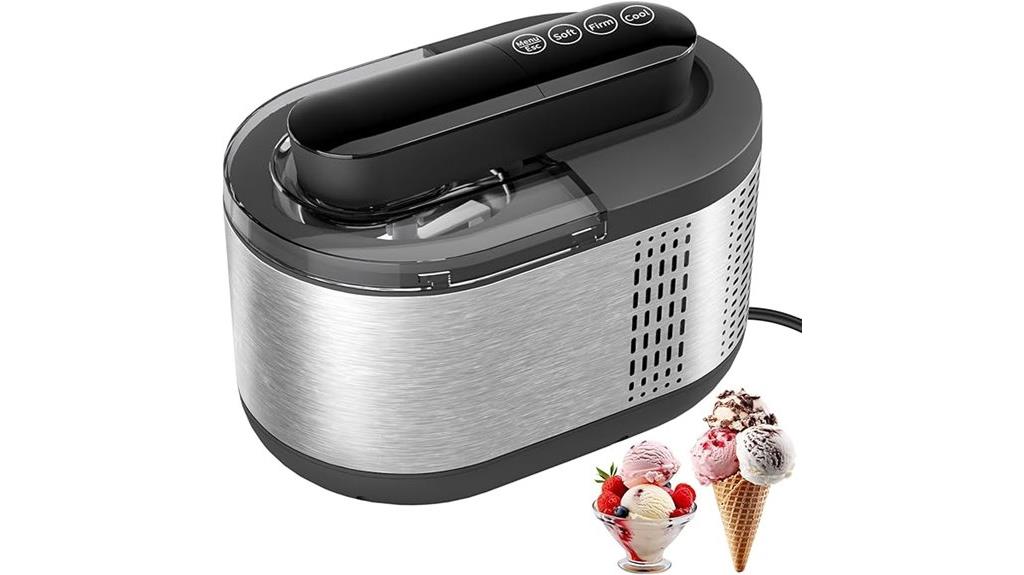 ice cream maker lcd display