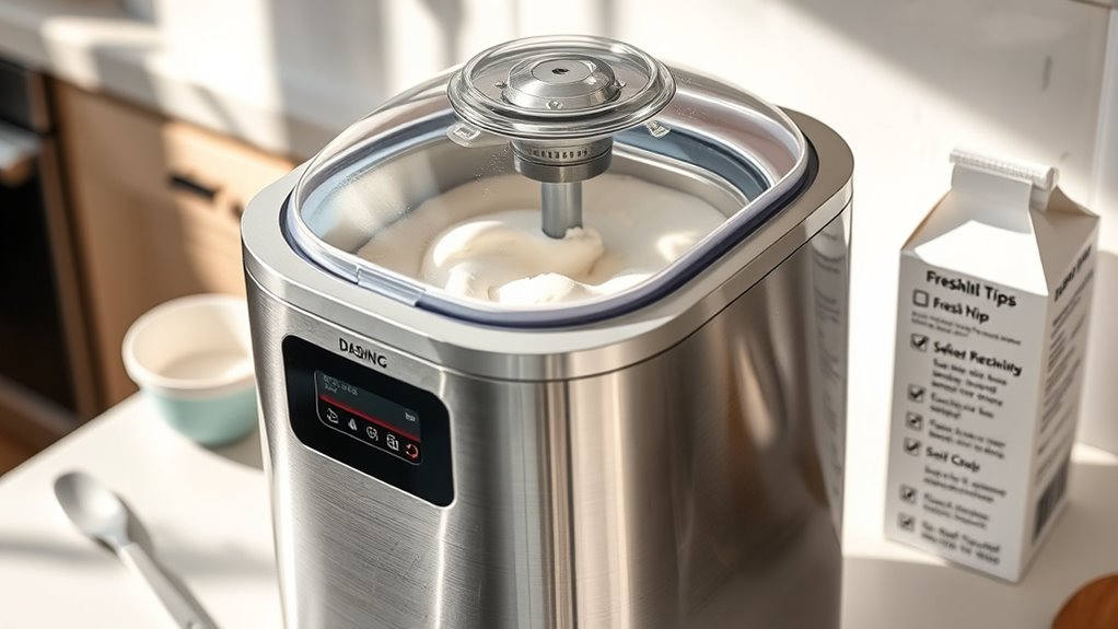 ice cream maker safety